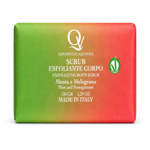 SCRUB ESFOLIANTE CORPO — Menta e Melograno / Mint and Pomegranate