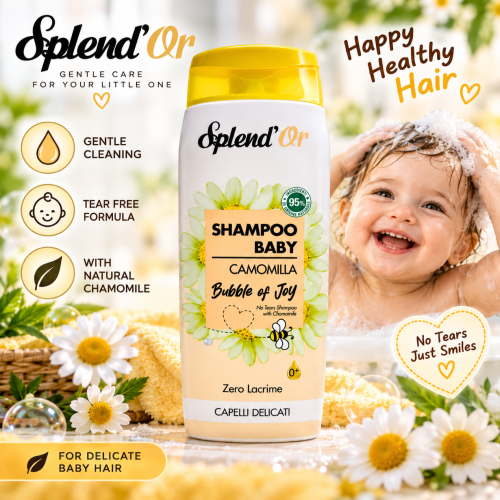 Shampoo Baby Camomilla Bubble of Joy