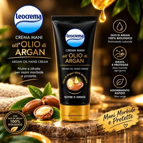 Crema Mani all'Olio di Argan