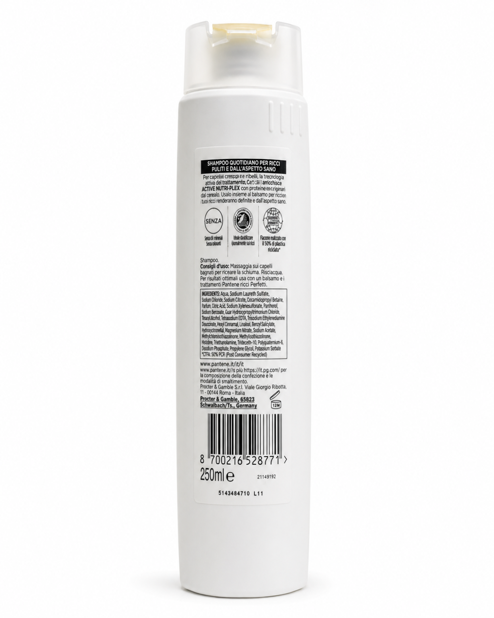 Active Nutri-Plex Ricci Perfetti Shampoo