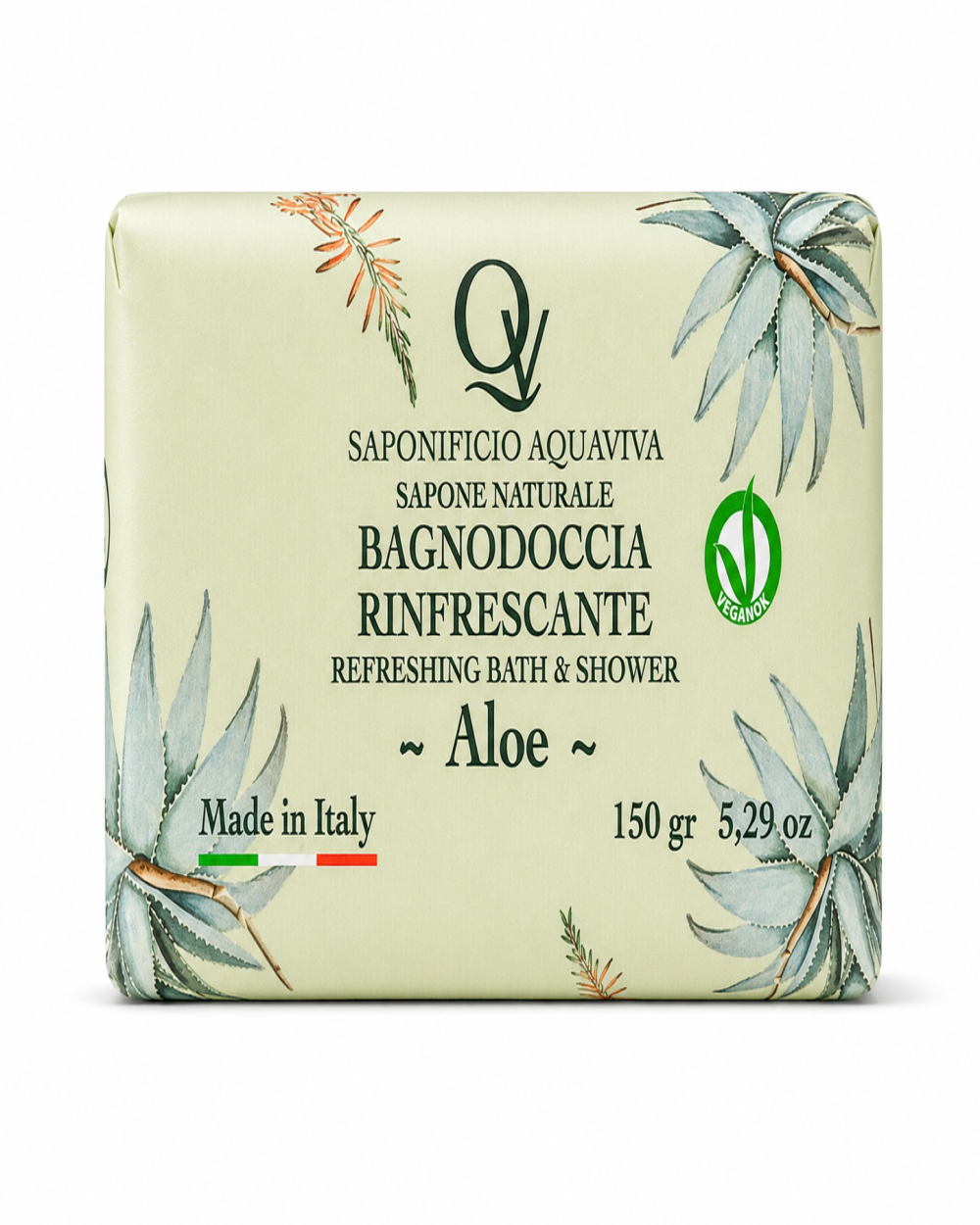 Sapone Naturale Bagnodoccia Rinfrescante ~ Aloe ~