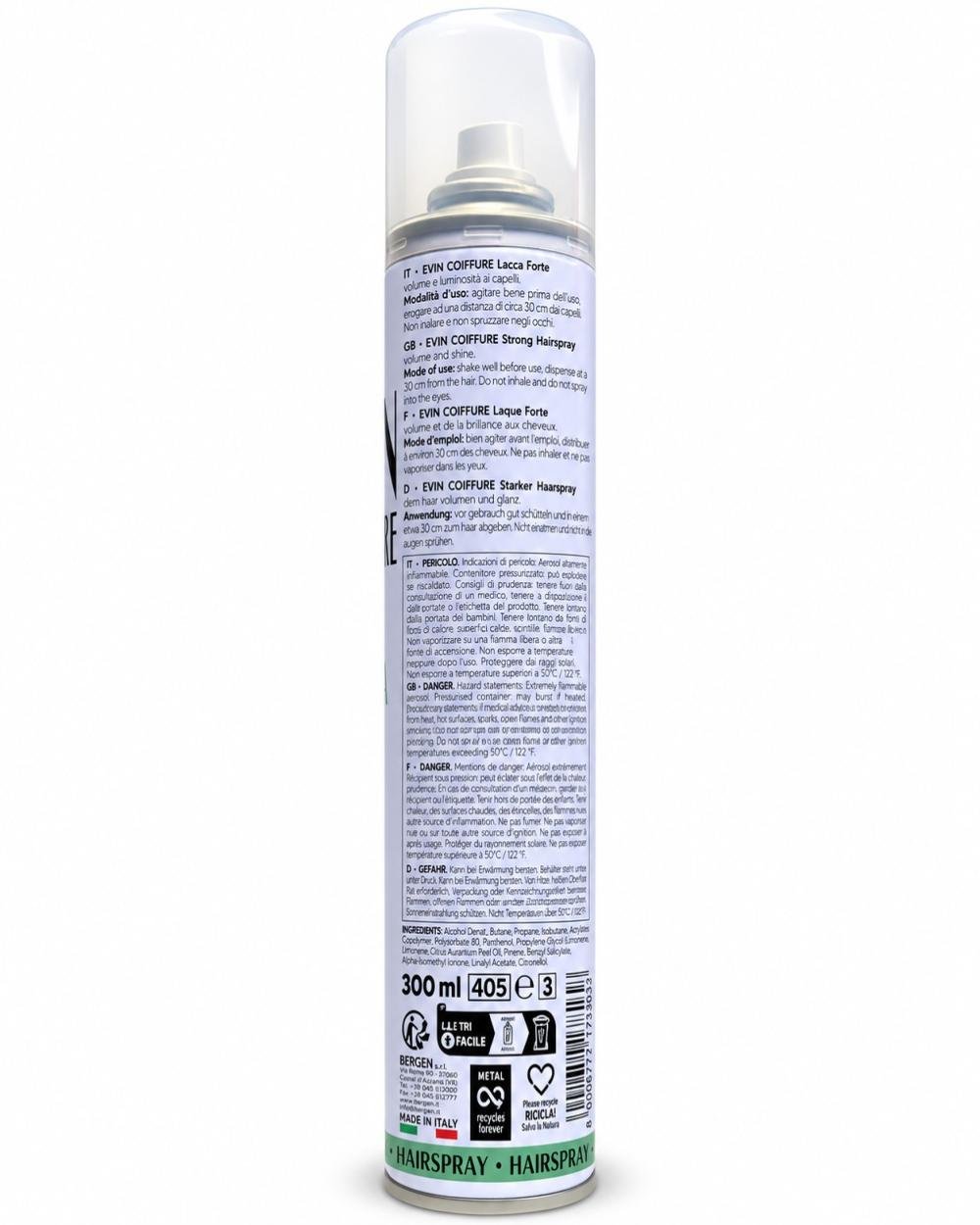 Evin Coiffure Lacca Forte – Strong Hairspray