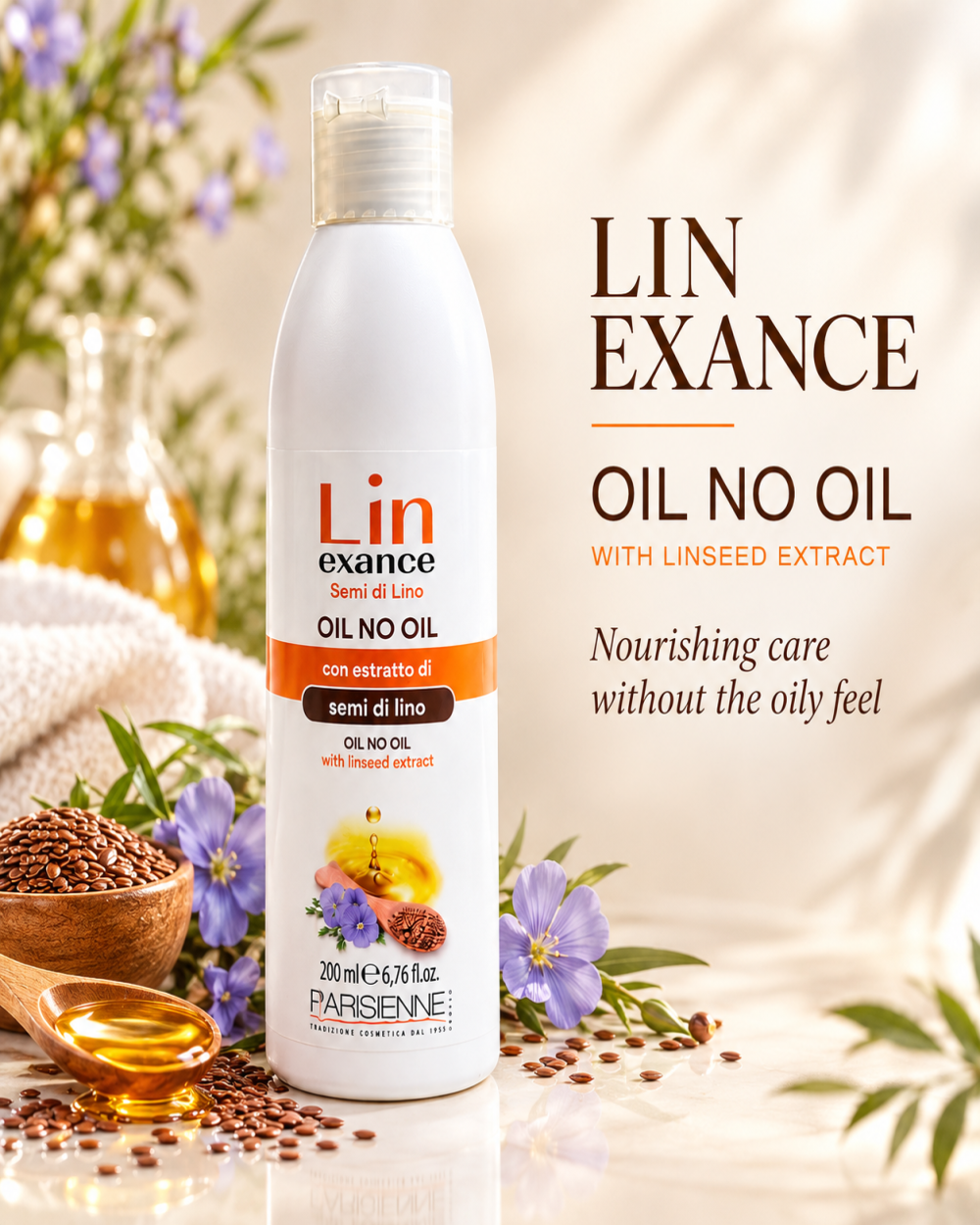 Lin Exance Semi di Lino Oil No Oil