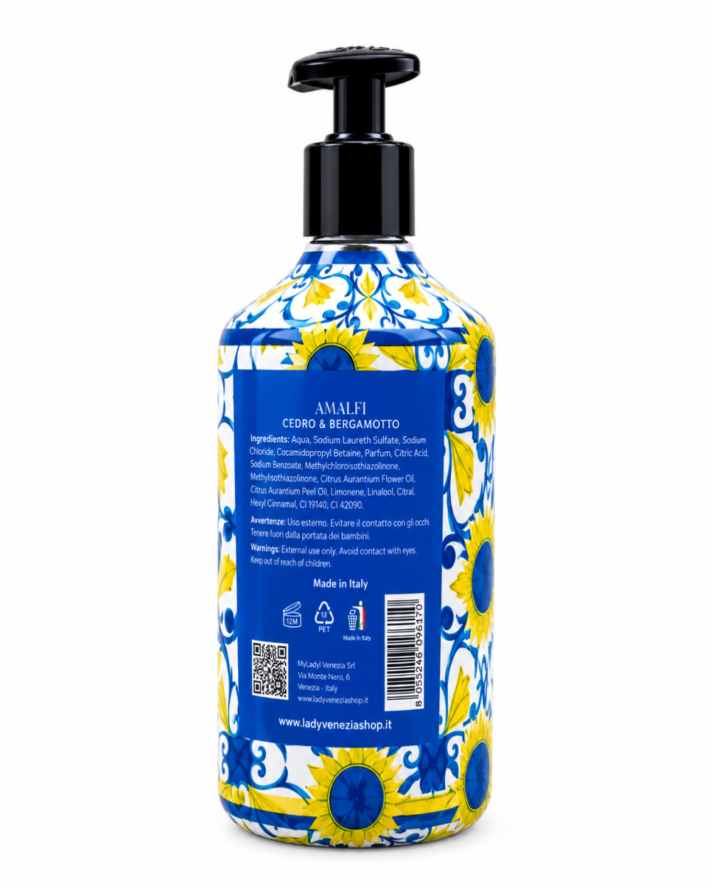 Sapone Mani Amalfi Cedro Bergamotto