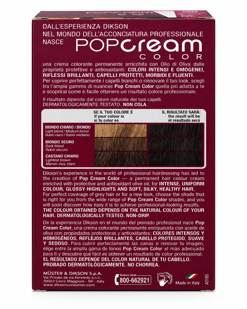 Dikson POPCream Color 400 4N