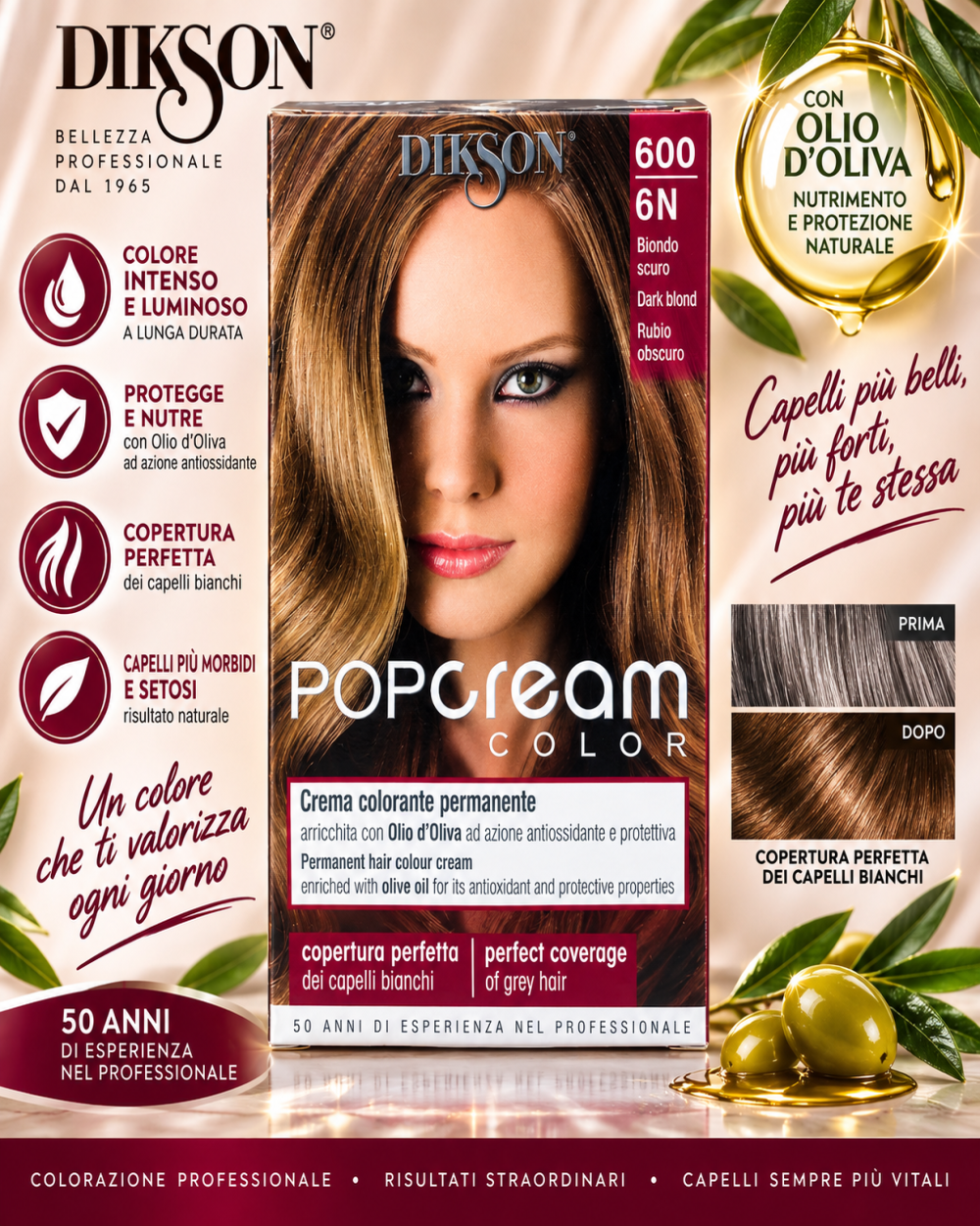 Dikson POPCream Color 600 6N