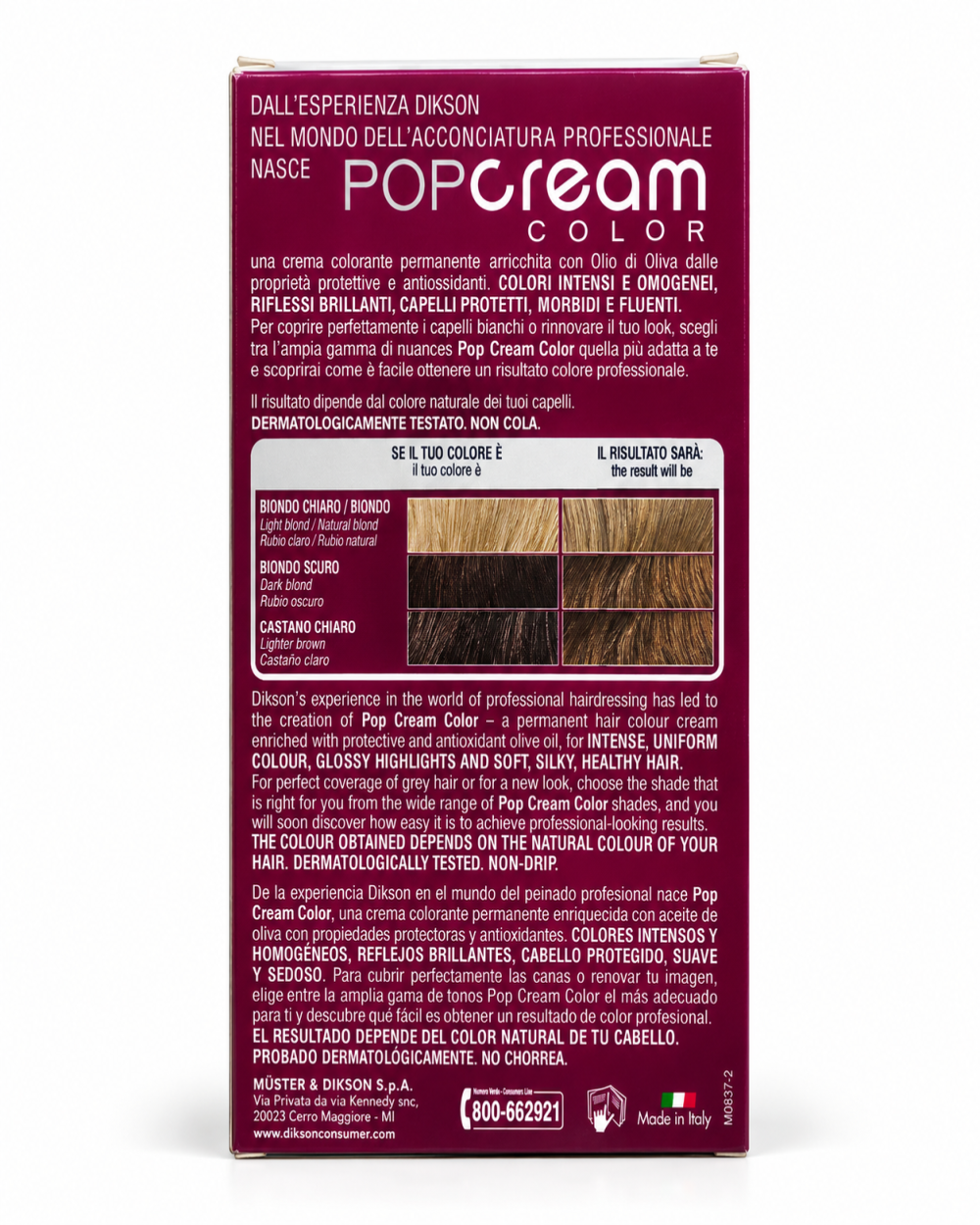 Dikson POPCream Color 600 6N