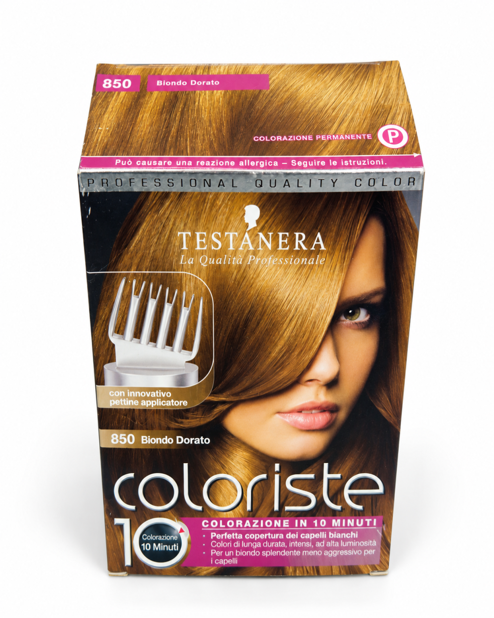 Testanera Coloriste 10 Color 850 Biondo Dorato