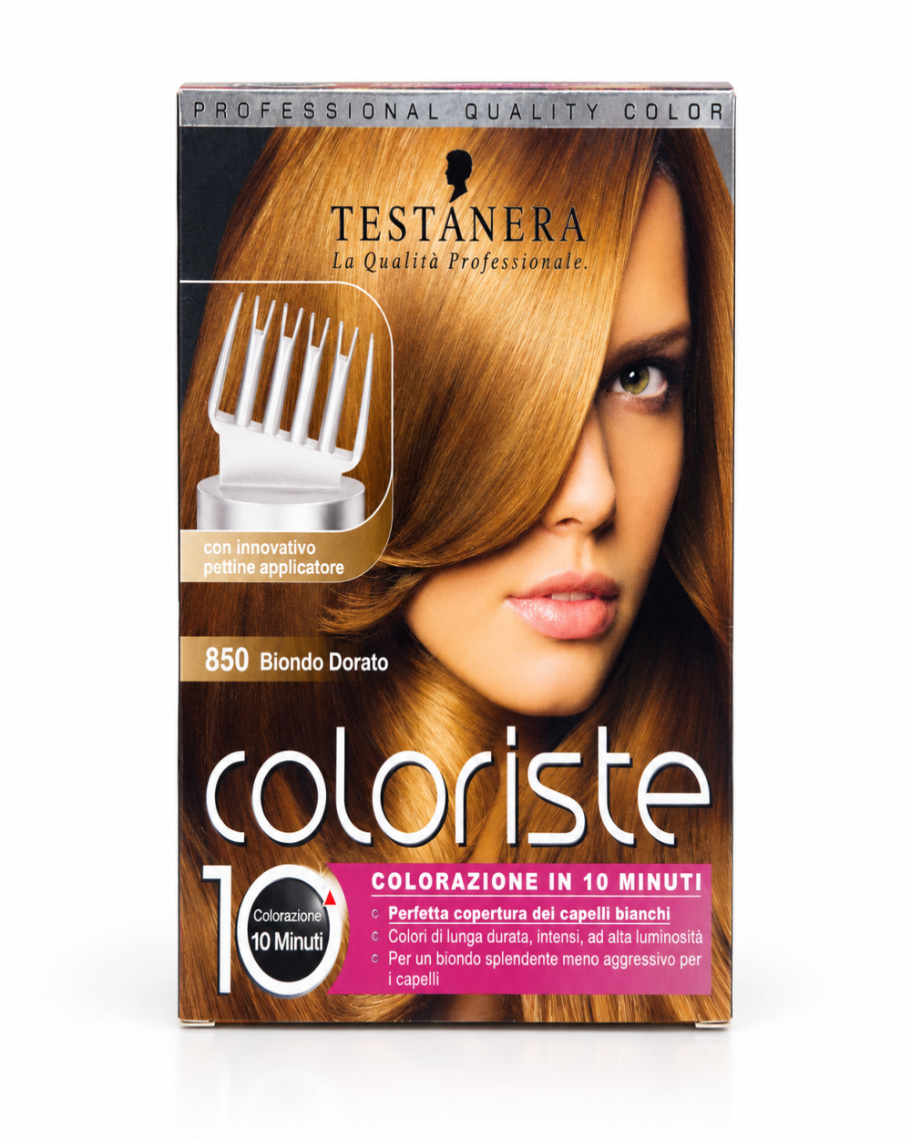Testanera Coloriste 10 Color 850 Biondo Dorato