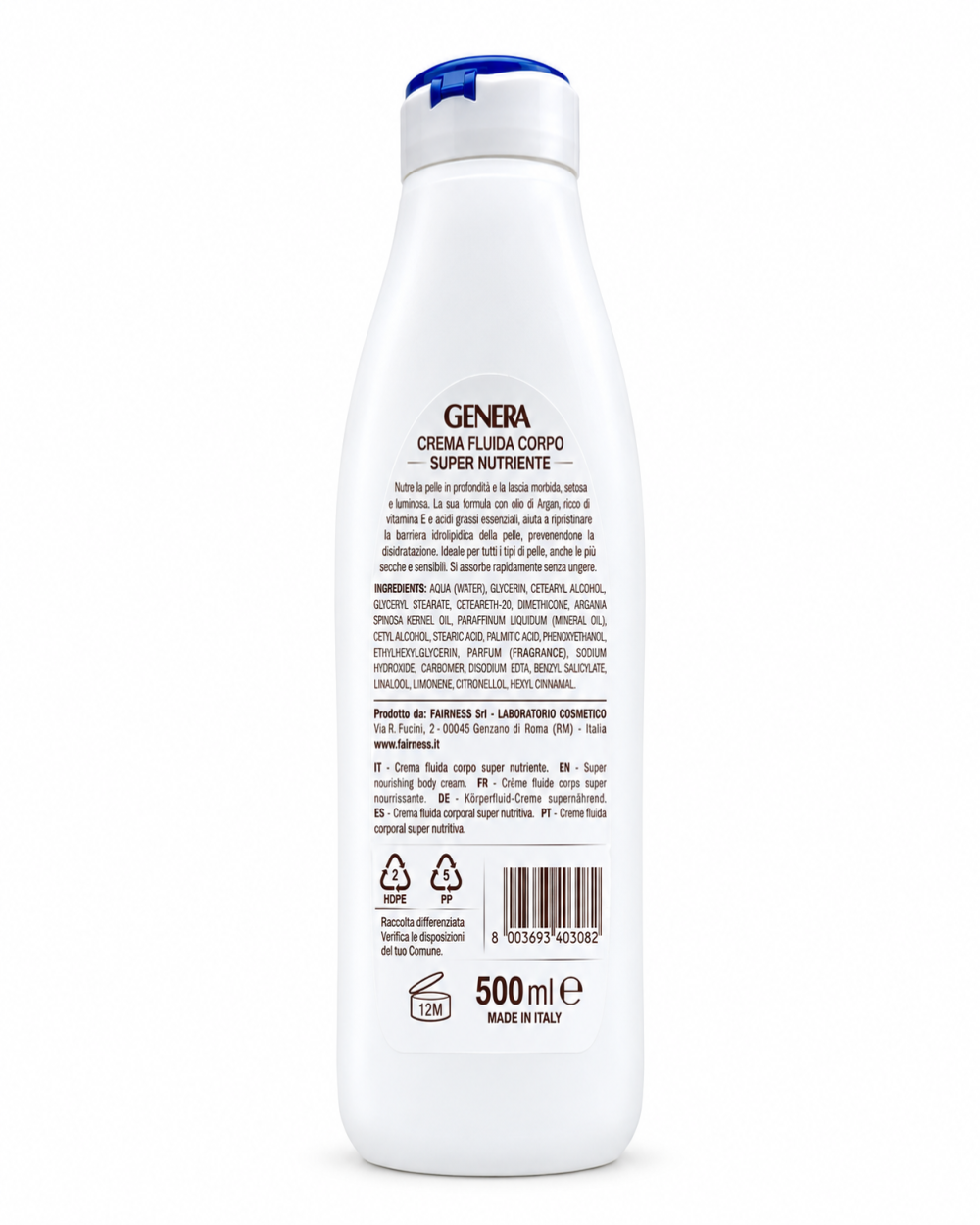 Crema Fluida Corpo