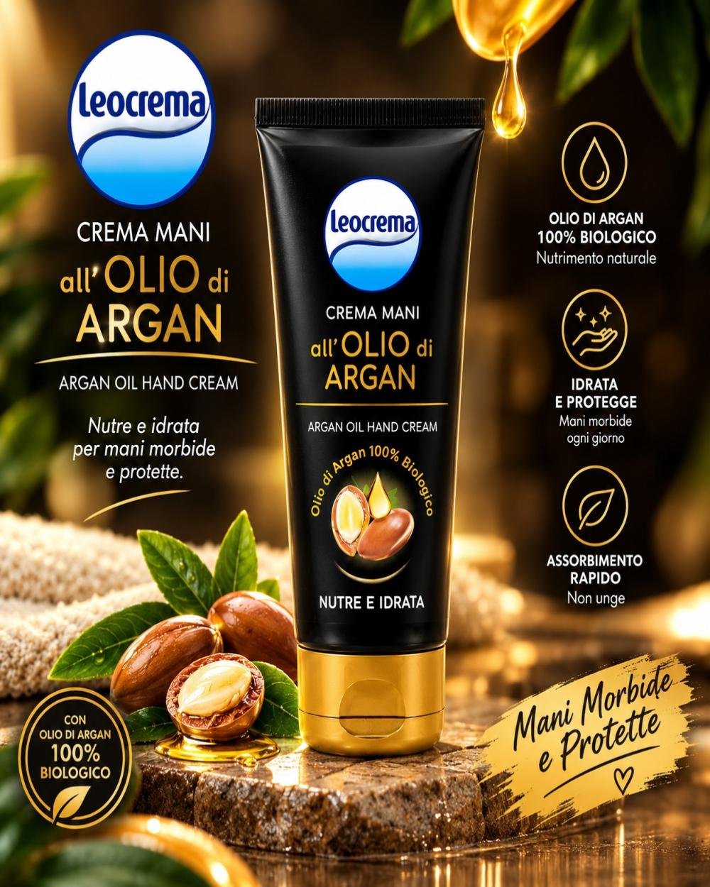 Crema Mani all'Olio di Argan